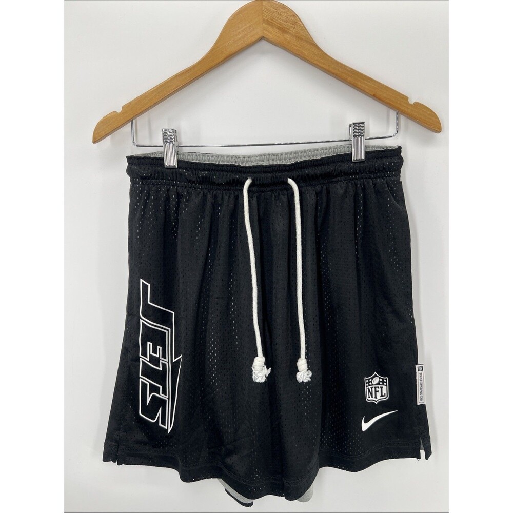 Nike NY Jets NFL Shorts Mens Reversible Mesh Blokecore Streetwear Athleisure
